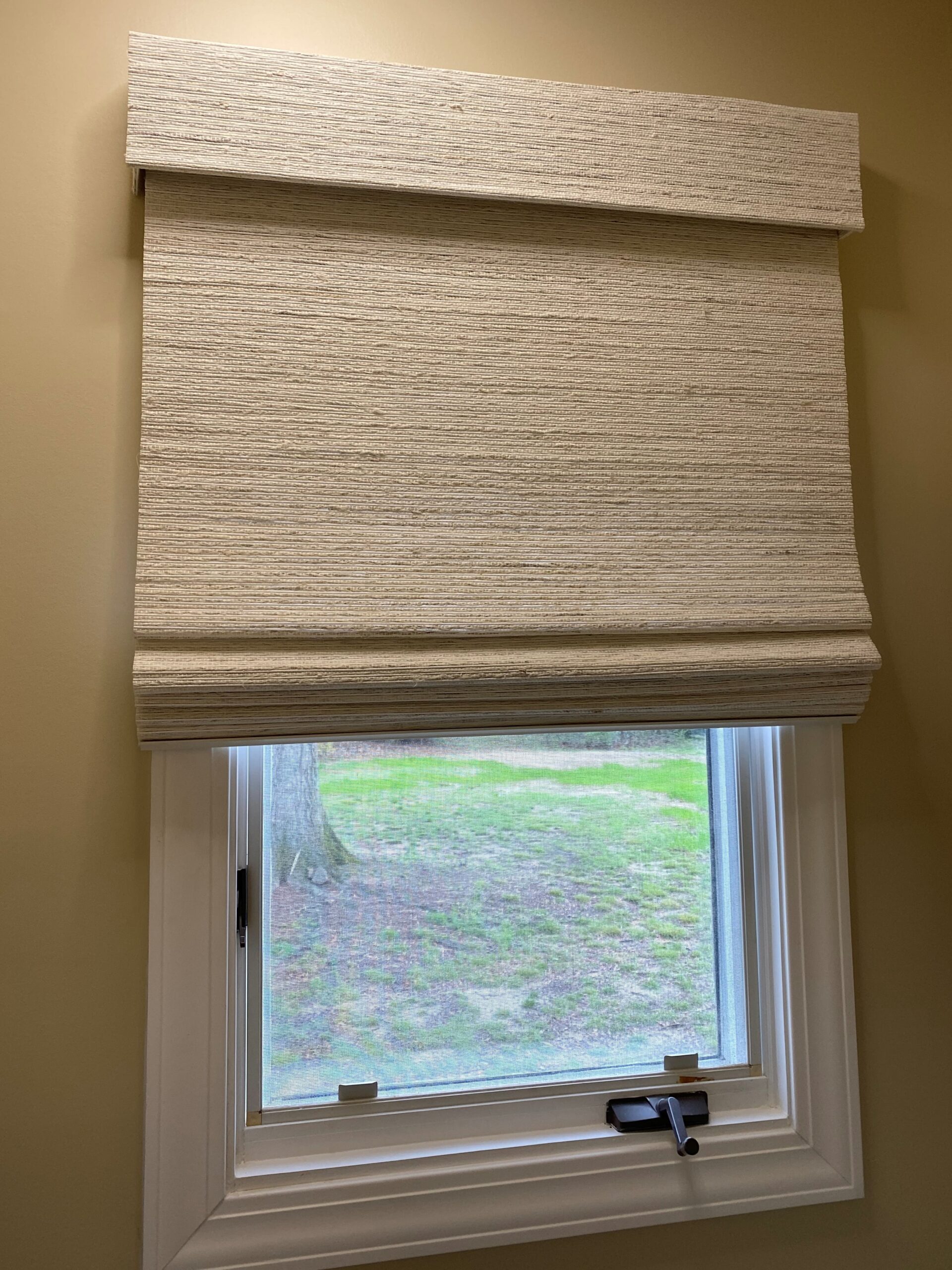 Window natural shades and drapes